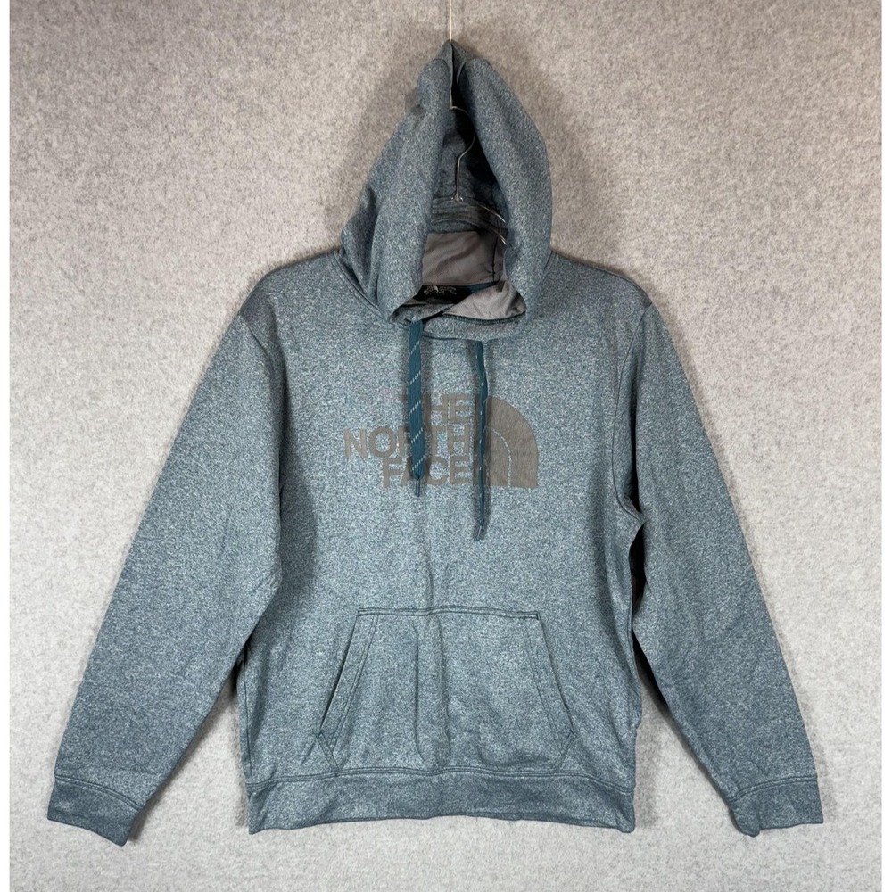 North Face Hoodie Mens Medium Pullover Sweatshirt Kangaroo Pocket Outdoor